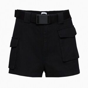 Black Women's Cargo Shorts